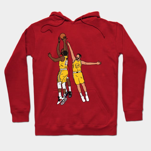 James Harden Game Winner Vs. Golden State Hoodie by rattraptees